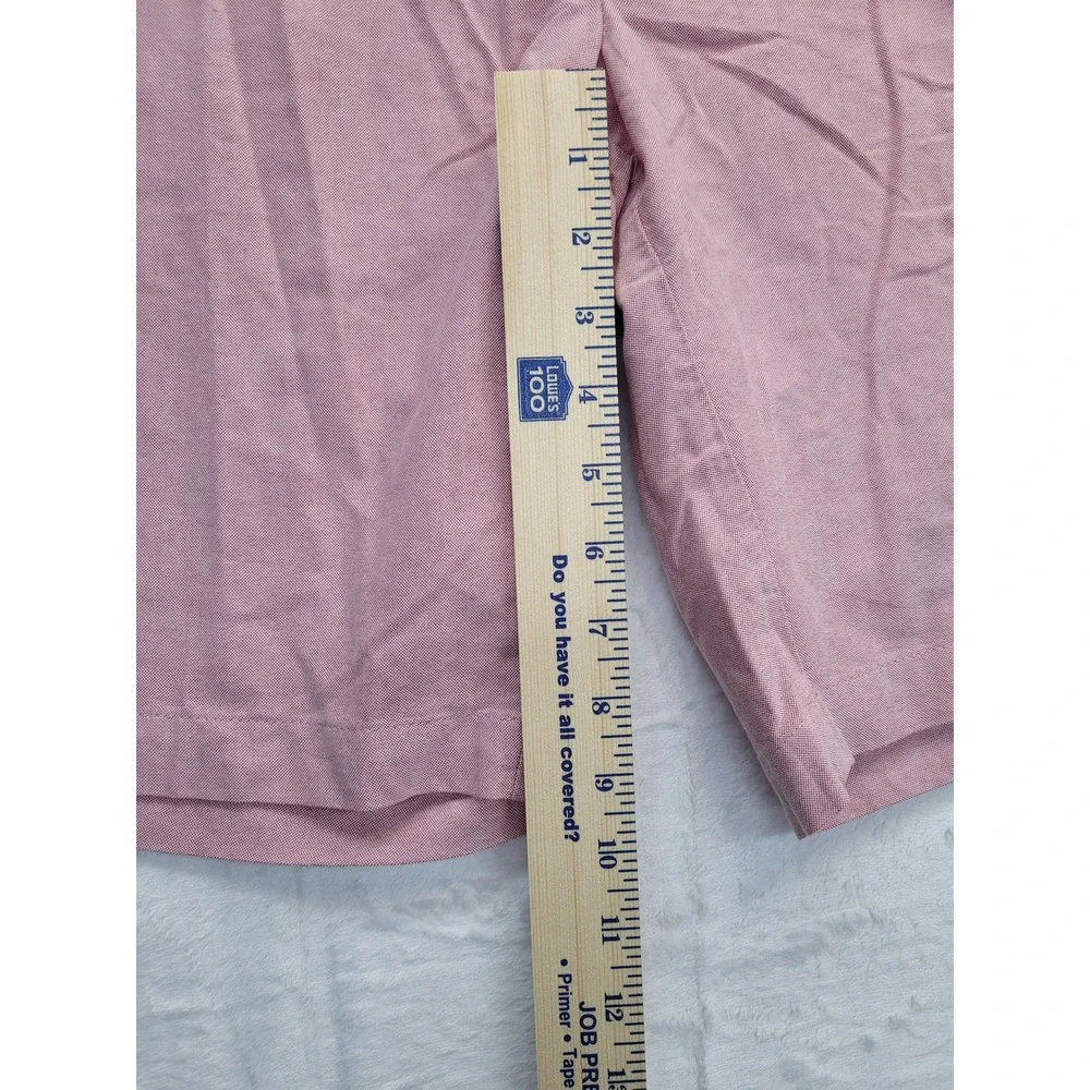 NWT Jos. A.‎ Bank 1905 Chino Shorts Mens 42 Pink Cotton Oxford Flat Front